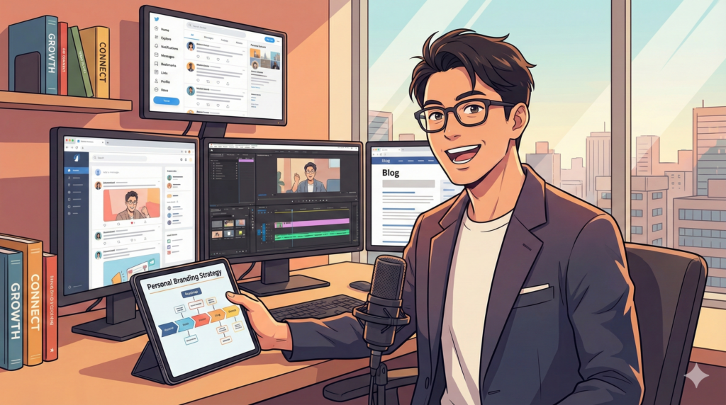 自己投資タスク5：パーソナルブランディングと発信力強化