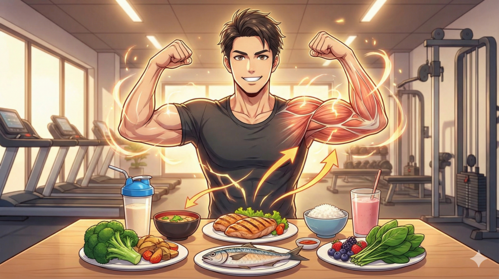 筋トレの効果を加速させる食事と栄養の基本