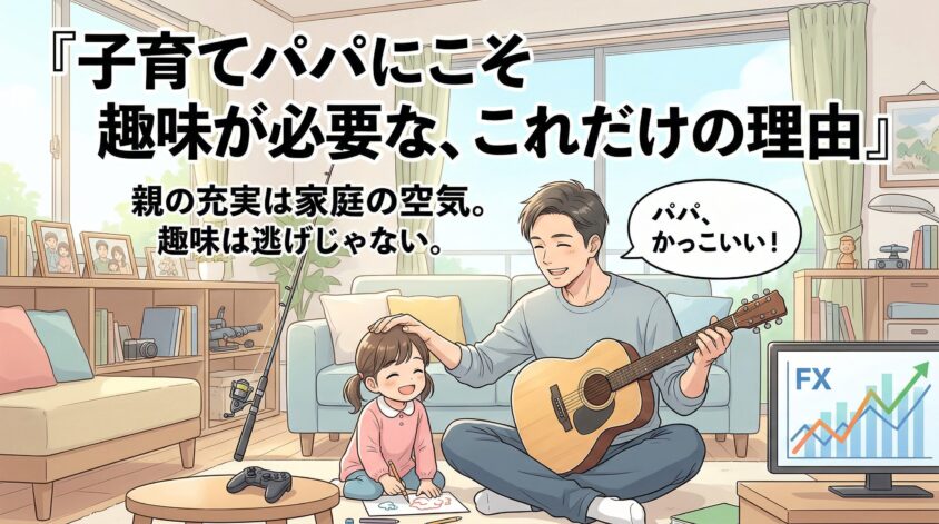 子育て中に趣味を続けていい、これだけの理由