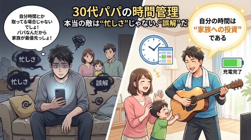 30代パパの時間管理で本当の敵は"忙しさ"じゃない、"誤解"だ